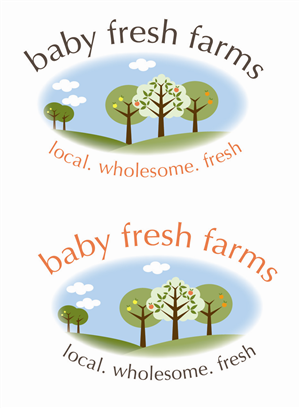 Diseño de Logo por Jennifer.Fuller para Baby Fresh Farms | Diseño: #199213