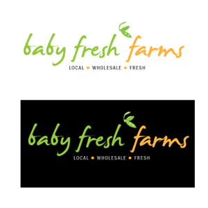 Logo Design by Vicky Frenkel Studio for Baby Fresh Farms | Design: #194826