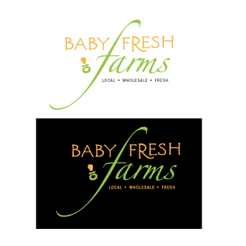 Logo Design by Vicky Frenkel Studio for Baby Fresh Farms | Design #194835