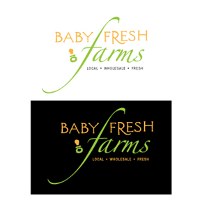 Logo Design by Vicky Frenkel Studio for Baby Fresh Farms | Design: #194835