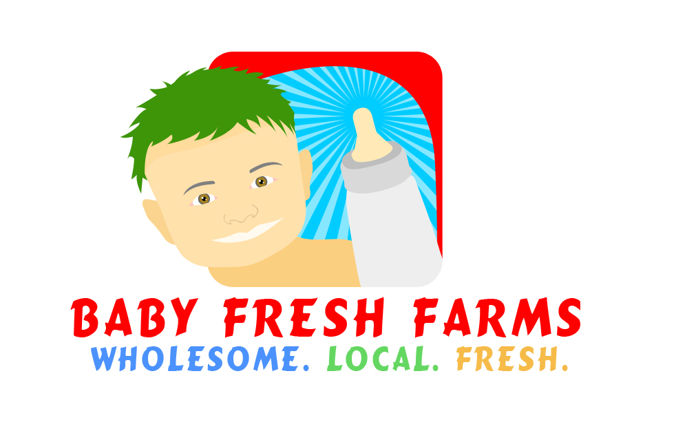 Logo Design by Jumar Ray for Baby Fresh Farms | Design #192076