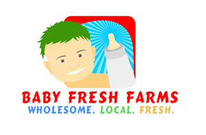 Logo Design by Jumar Ray for Baby Fresh Farms | Design: #192076