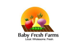 Logo Design by 4sythe Media for Baby Fresh Farms | Design: #196131
