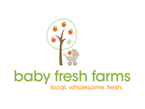 Logo Design by Thomann Design for Baby Fresh Farms | Design: #200874