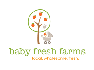 Logo Design by Thomann Design for Baby Fresh Farms | Design: #201981