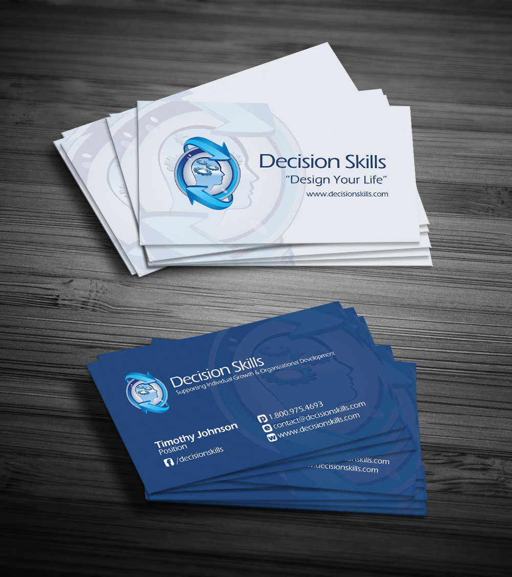 Diseño de Tarjeta de Presentación por diRtY.EMM para DecisionSkills | Diseño #1273284