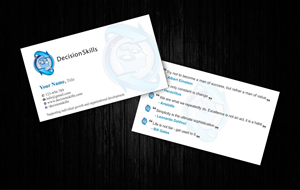 Business Card Design by Sbss for DecisionSkills | Design: #1261994