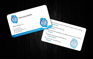 Business Card Design by Sbss for DecisionSkills | Design: #1261995