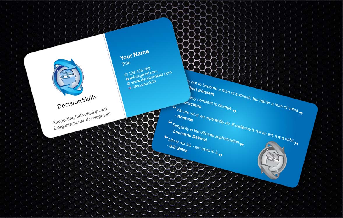 Business Card Design by Sbss for DecisionSkills | Design #1261999