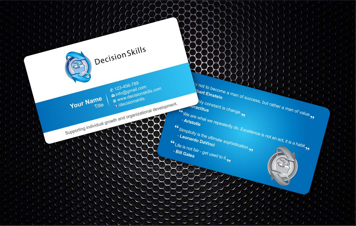 Business Card Design by Sbss for DecisionSkills | Design #1262002
