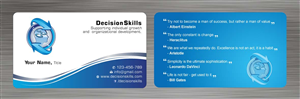 Design de Carte de Visite par Sbss pour DecisionSkills | Design : #1262134