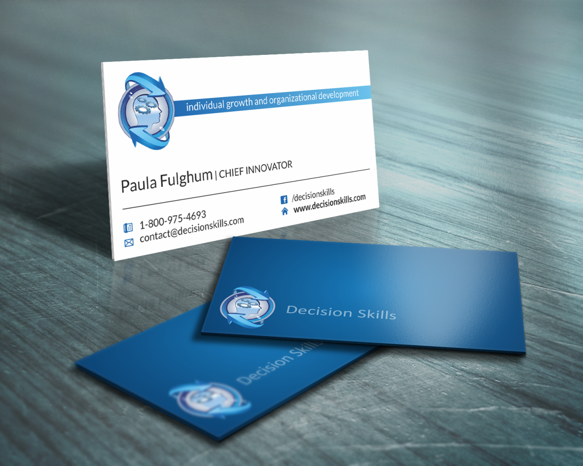 Design de Carte de Visite par HYPdesign pour DecisionSkills | Design #1263620