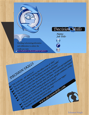 Design de Carte de Visite par Ishmeet pour DecisionSkills | Design : #1270434