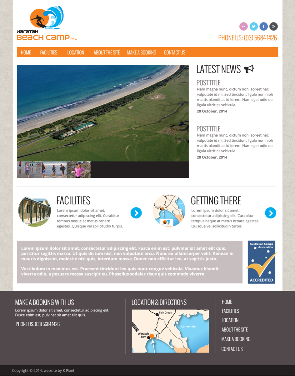 Web Design by loukoz for this project | Design #4471233