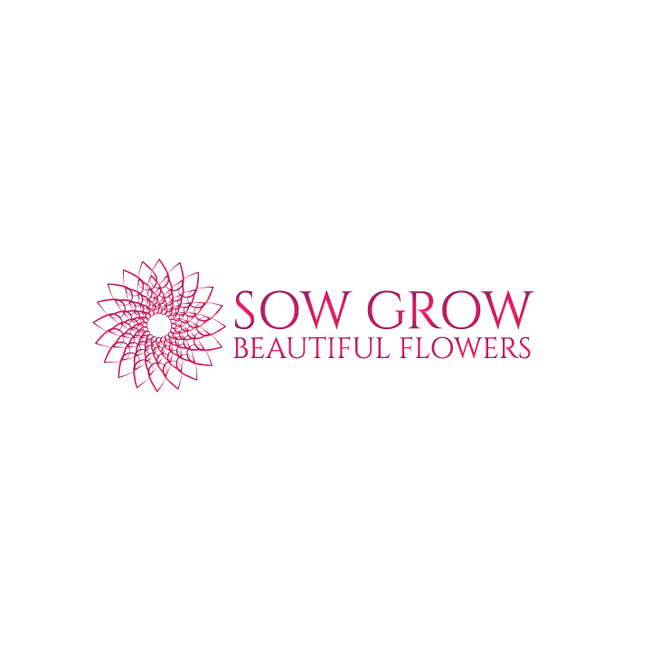 Logo Design by shakar for Sow Grow Beautiful Flowers  | Design #4485440