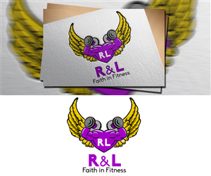 R & L Faith in Fitness | Logo Design by JuanDeLaCruz