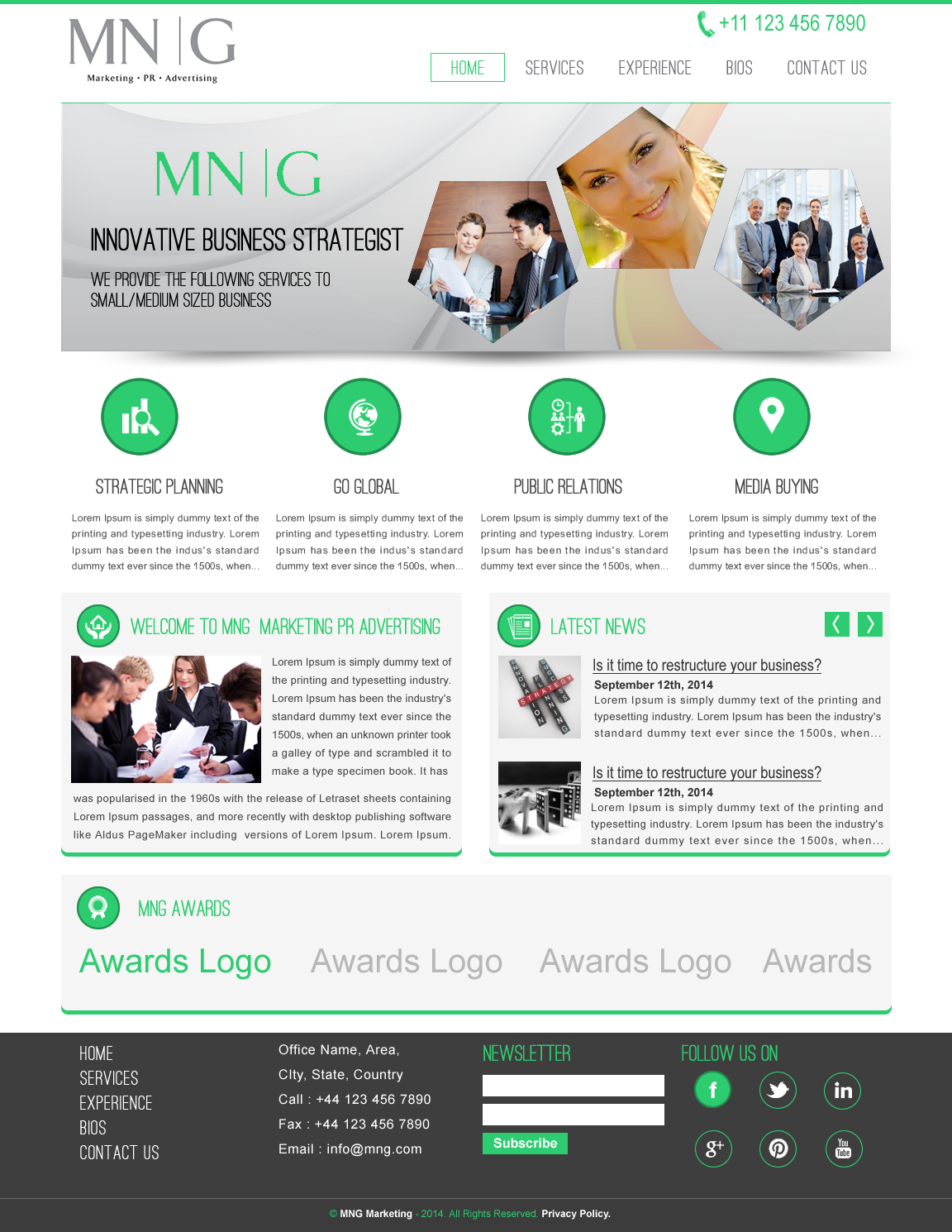 Diseño Web por rightway para este proyecto | Diseño #4544657