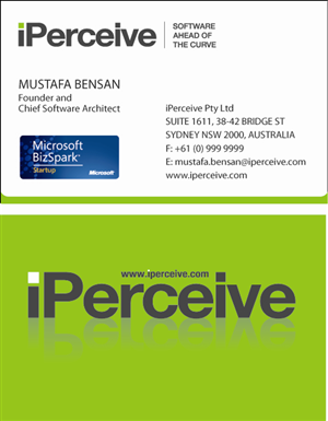 Business Card Design by aneela