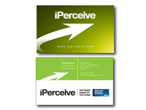Diseño de Tarjeta de Presentación por DDesigns para iPerceive | Diseño: #193816
