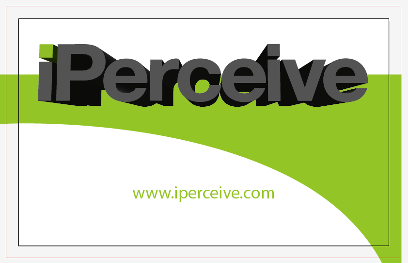 Business Card Design by Zachary 'Hary' Jordanov for iPerceive | Design #189609