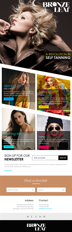 Newsletter-Design von sandeepkasundra für dieses Projekt | Design #4453377