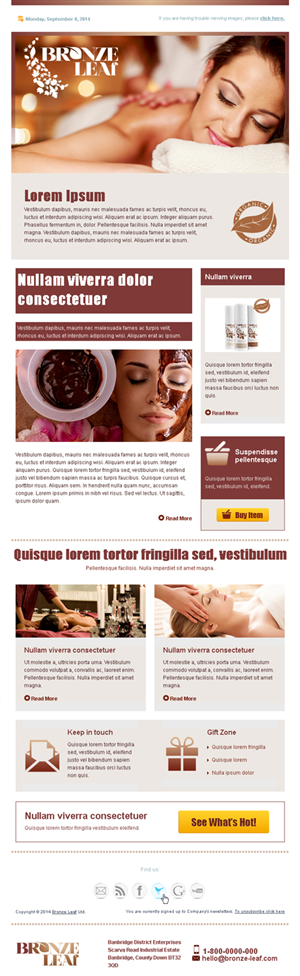 Newsletter Design by Hypergraph®
