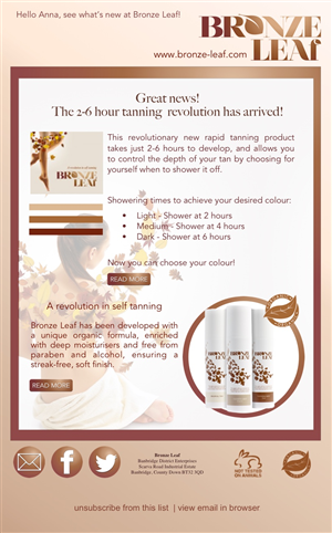 Design de Newsletter par Anna Lenkiewicz pour ce projet | Design : #5316384