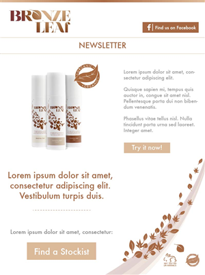 Newsletter Design by NutsUrbina