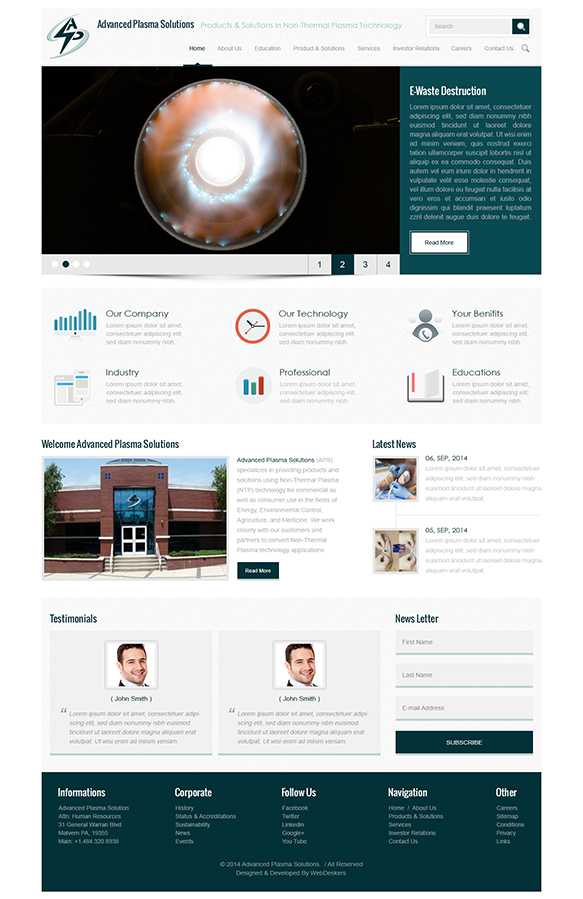 Wordpress Design by TheCodeWire for this project | Design #4455333