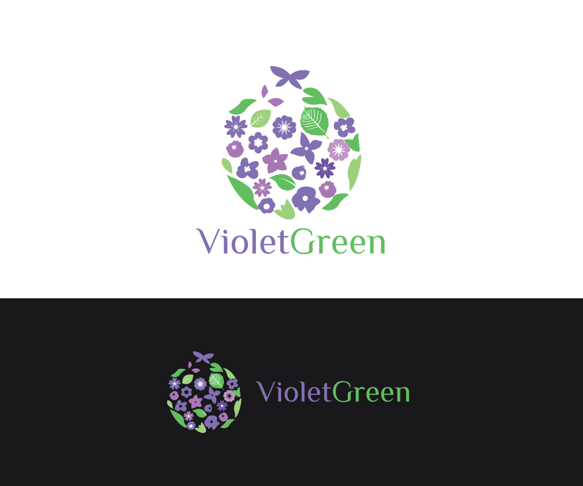 Logo Design by Intro Base for VioletGreen | Design #4438576