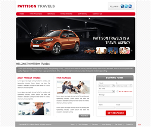 Diseño Wordpress por pb para TRAVEL CENTRAL | Diseño: #1257280