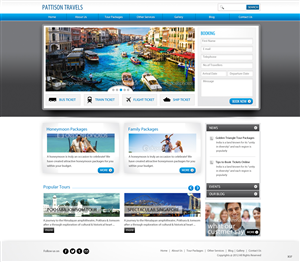 Diseño Wordpress por pb para TRAVEL CENTRAL | Diseño: #1258664