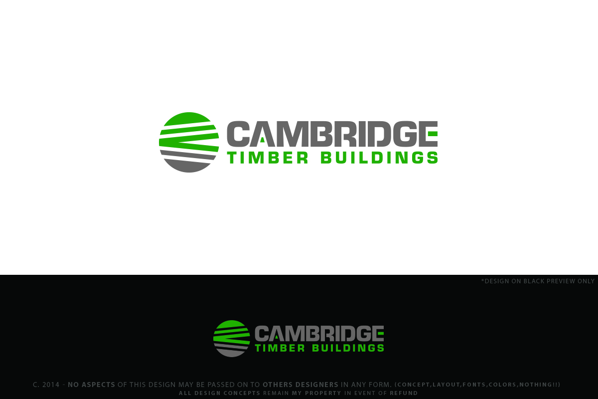 Logo Design by Senseless for Cambridge Timber Buildings Ltd | Design #4411669