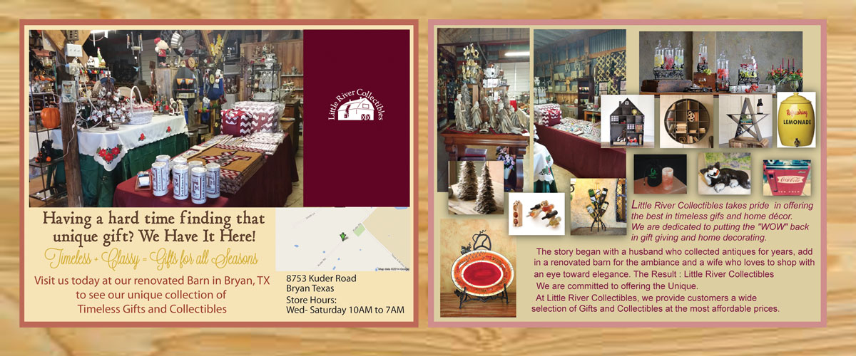 Postcard Design by Venus L. Penaflor for Little River Collectibles | Design #4414655