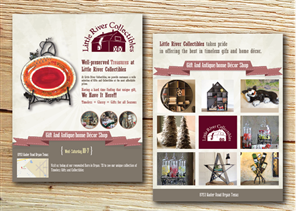 Postcard Design by alex989 for Little River Collectibles | Design: #4420759