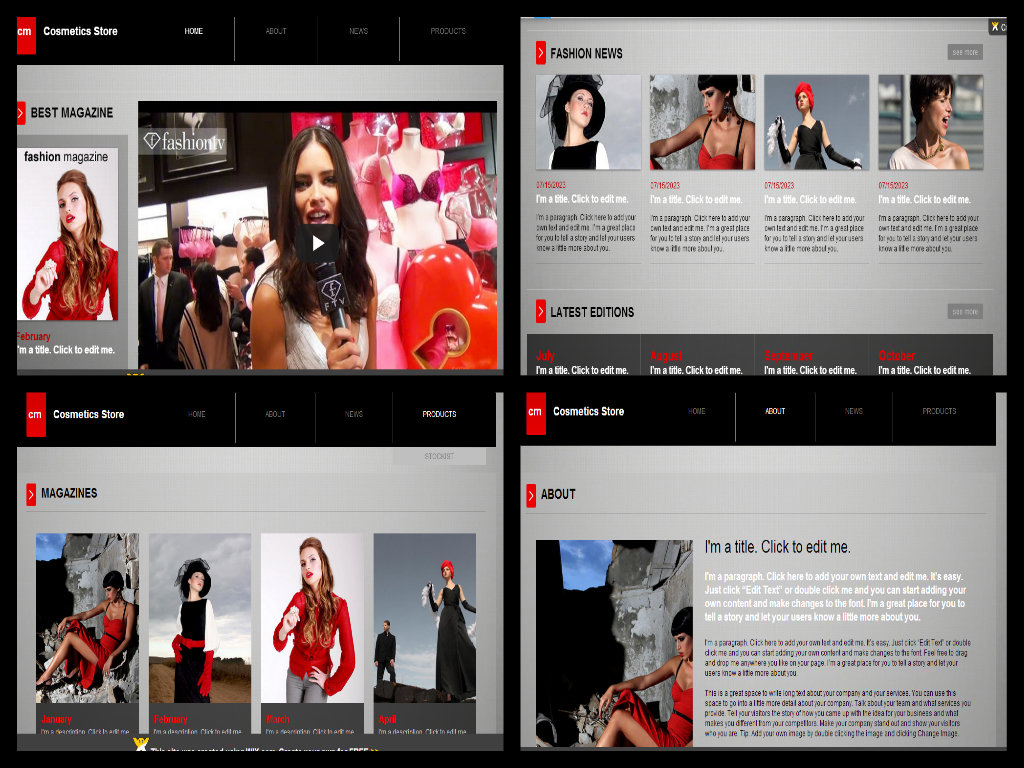 Web Design par Ieln Nadi pour ce projet | Design #4407832