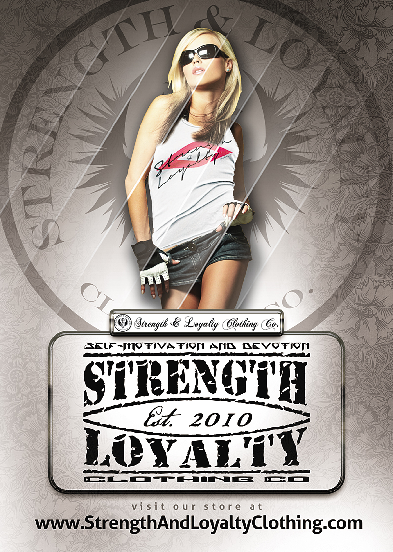Flyer Design by Andreev for Strength & Loyalty Clothing | Design #1258980