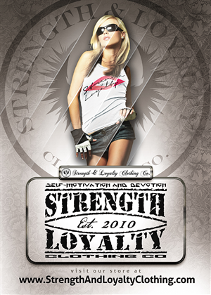 Flyer Design by Andreev for Strength & Loyalty Clothing | Design: #1258980