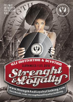 Flyer Design by Andreev for Strength & Loyalty Clothing | Design: #1274259
