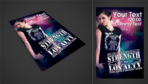 Flyer-Design von AbdulRafay für Strength & Loyalty Clothing | Design #1271371