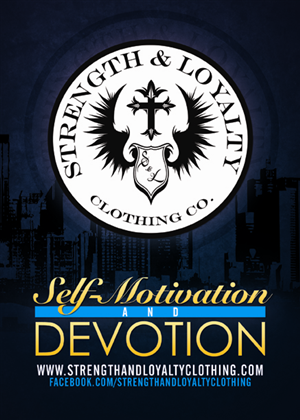 Flyer Design by John Mares for Strength & Loyalty Clothing | Design: #1266484