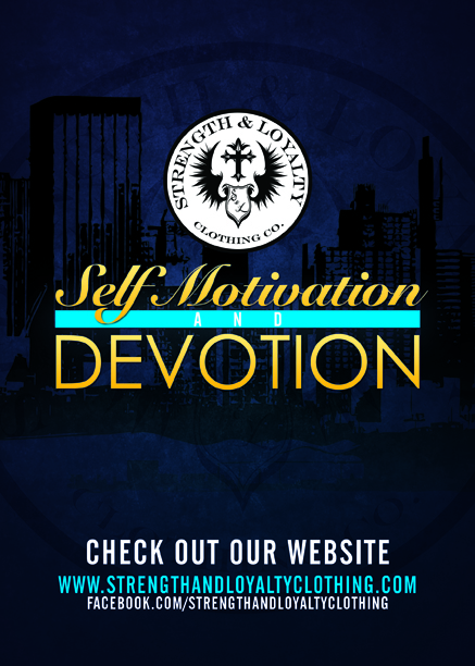 Flyer-Design von John Mares für Strength & Loyalty Clothing | Design #1266822