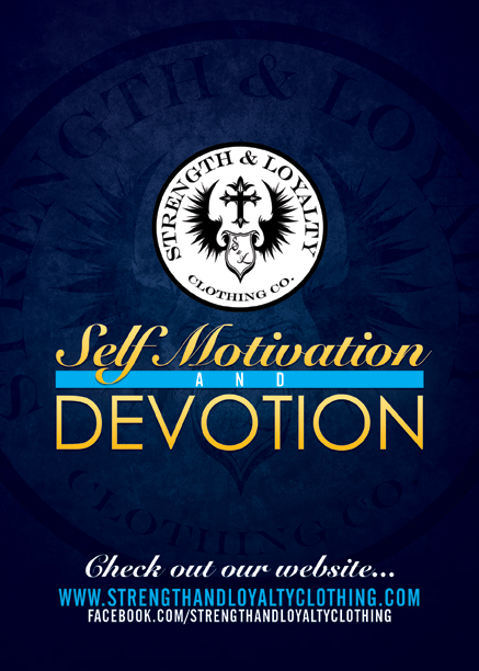 Flyer Design by John Mares for Strength & Loyalty Clothing | Design #1273445