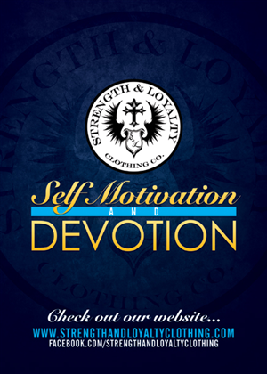 Flyer Design by John Mares for Strength & Loyalty Clothing | Design: #1273445