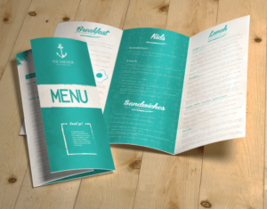 Menu Design by asmartdesign for The Anchor Coffee Bar & Grill | Design: #11213019