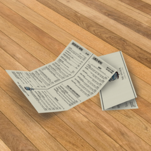 Menu Design by nal for The Anchor Coffee Bar & Grill | Design: #11244527