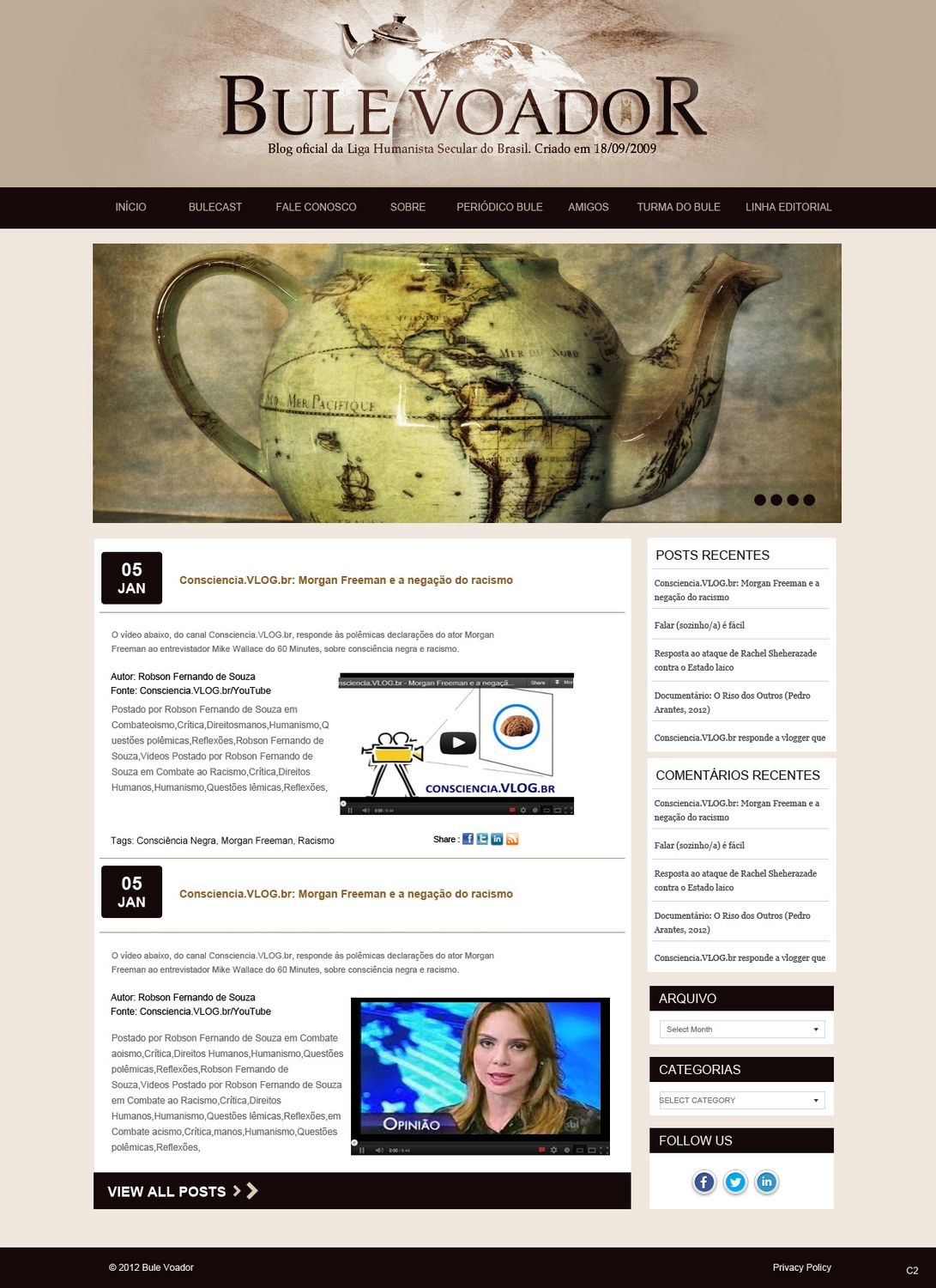 Web-Design von pb für Bule Voador | Design #1260246