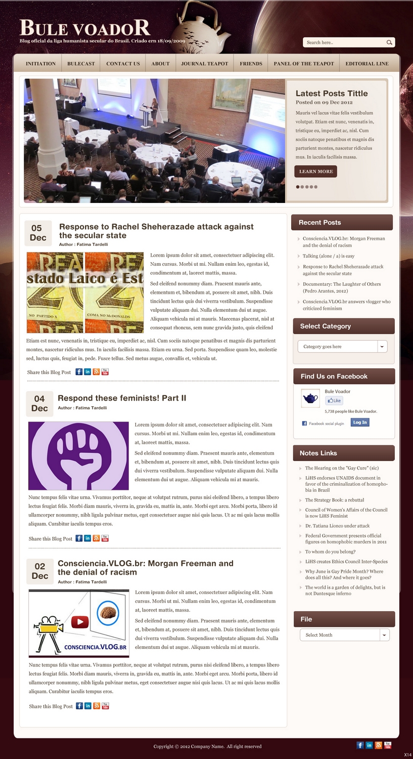 Web-Design von pb für Bule Voador | Design #1260250