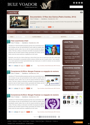 Web Design by pb for Bule Voador | Design: #1260253