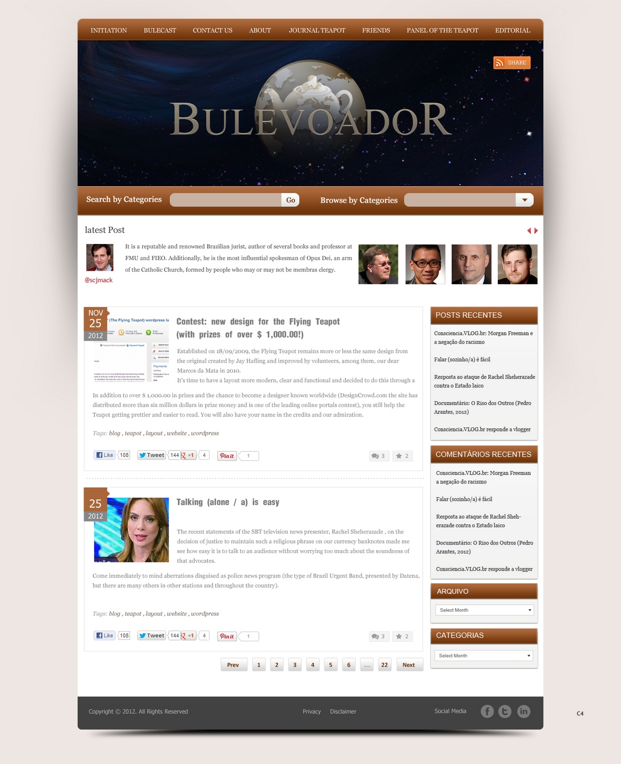 Web-Design von pb für Bule Voador | Design #1263514